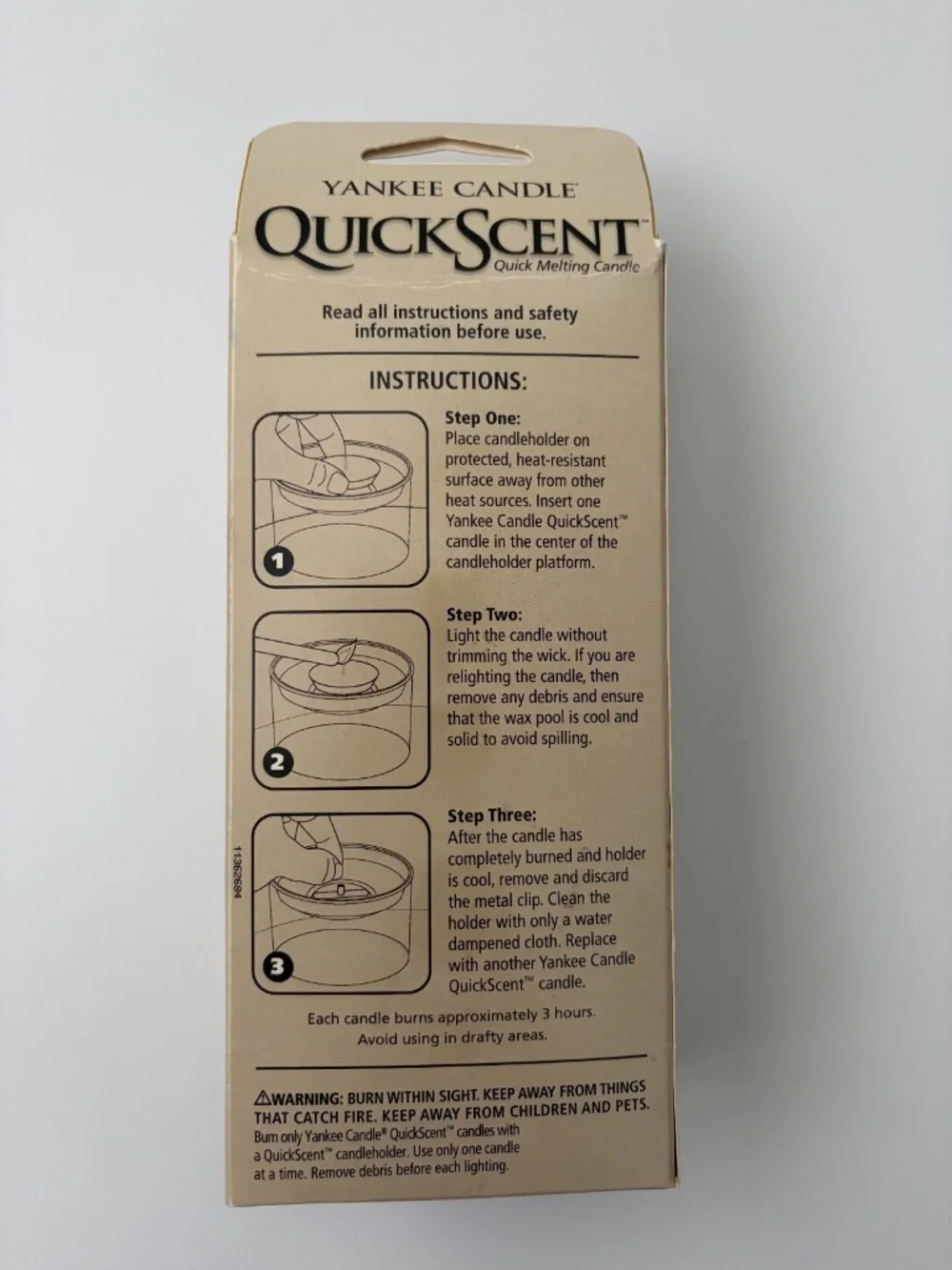 New Yankee Candle Quick Scent Sun & Sand 5 Refill Candles NIB Air Freshener